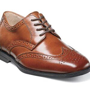 Great Communion Shoe!!  FLORSHEIM BOYS REVEAL WING TIP JR OXFORD